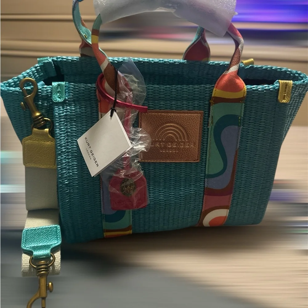 Kurt Geiger London Small Southbank Shopper Tote - NWT - Picture 2 of 9